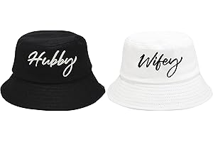 Enodtter Mr and Mrs Bucket Hats