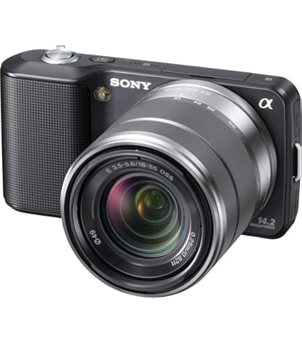 Amazon.com : Sony Alpha NEX-3K Digital Camera 14.2MP w/18-55mm F3  