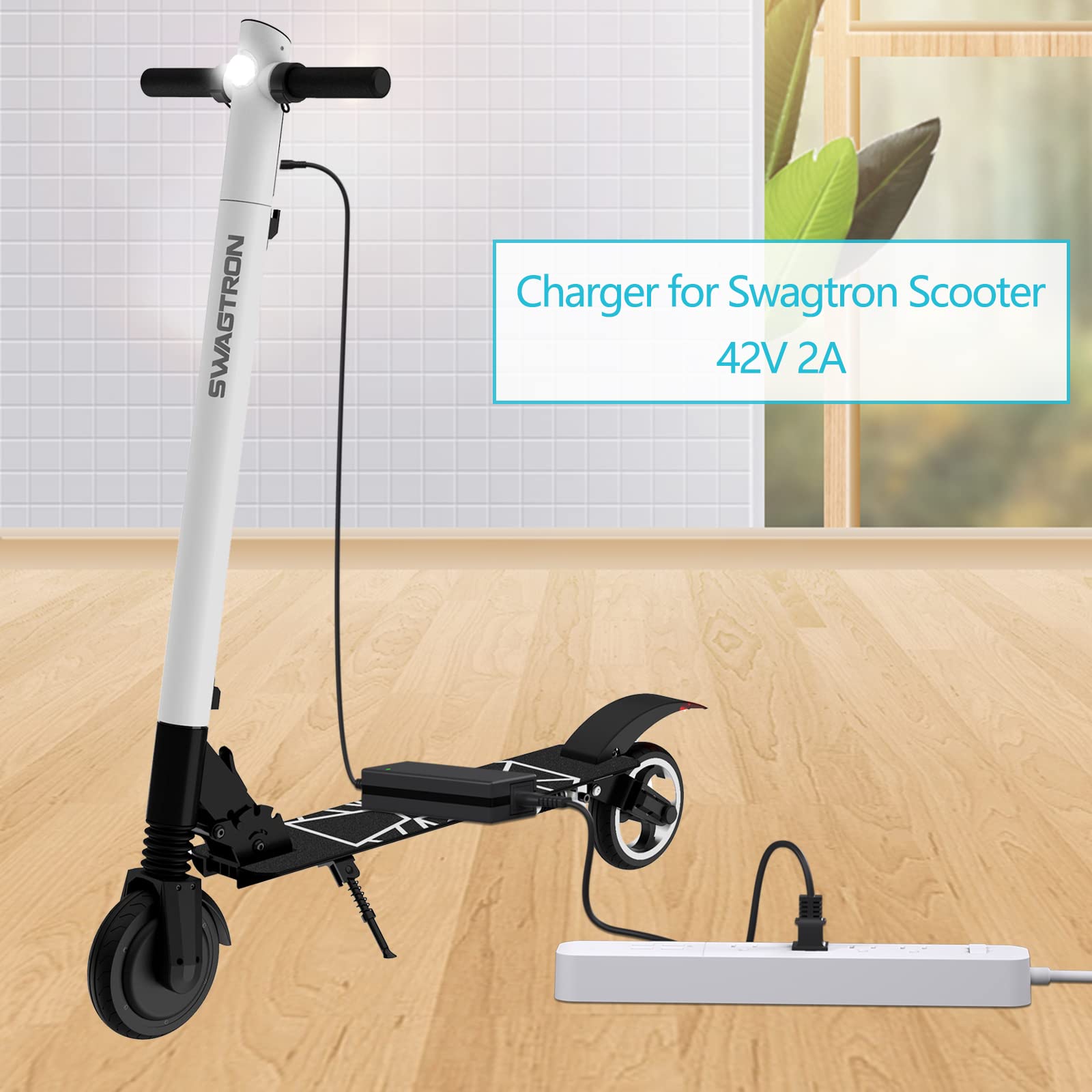 42V for Swagtron EB7 Charger for Swagtron Elite EB5 EB7 Plus EB5 Pro EB8 Ebike EB-12 EB-11 EB-10 EB-9 36V Electric E Bike Swagcycle SC-1 SC1 Swagger 2 3 Pro V1 SG-3 SG-6 SG3 SG6 Charger