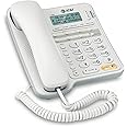 AT&T CL2909 Corded Phone with Speakerphone and Caller ID/Call Waiting, White