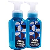 Bath & Body Works Gentle Foaming Hand Soap, 17.5oz Each, Pack of 2 Bottles (Paradise Coconut)