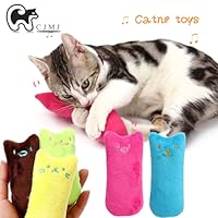 GXGM Katzenminze Spielzeug Set - 4 Plüschtiere Mit Katzenminze Für Kitten & Katzen