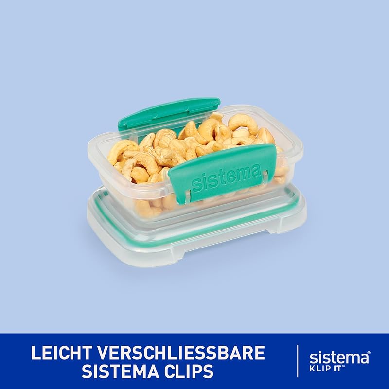 Frischhaltedosen für Lebensmittel | Meal Prep-Behälter mit DeckelnLunchboxenSnackdosen & mehr | Stapelbar & Luftdicht | 20 Stück