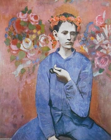 Amazon.com: Boy With A Pipe by Pablo Picasso: Paintings Amazon.com: Boy With A Pipe by Pablo Picasso: Paintings
