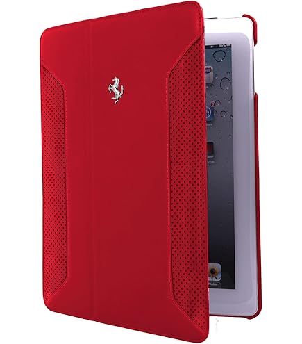Amazon.com: FERRARI iPad Air F12 Leather Booktype Tablet Flip case