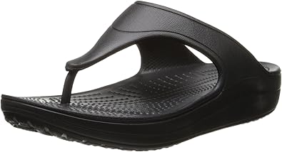 crocs platform flip flops