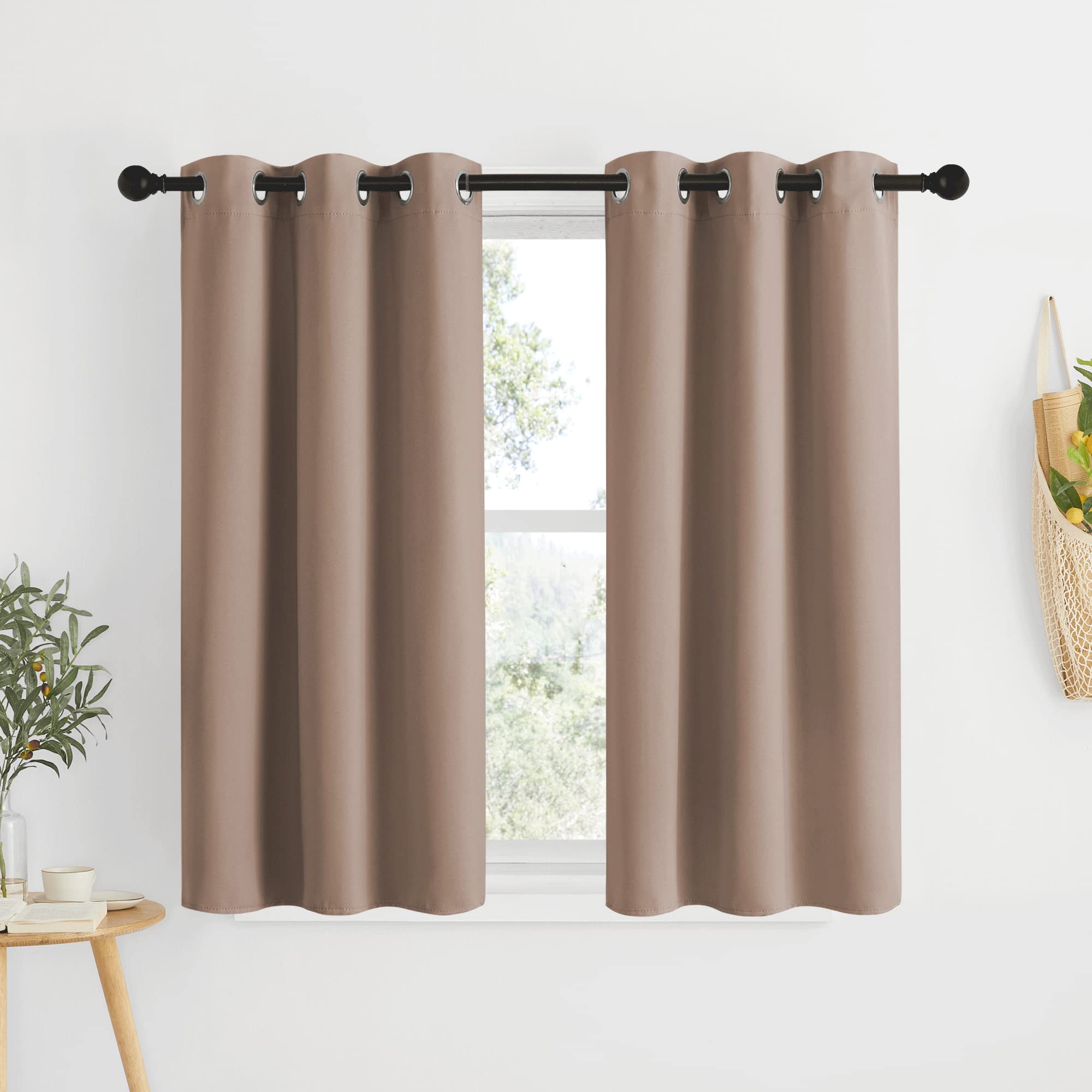 NICETOWN Blackout Window Curtains and Drapes for Kitchen, Window