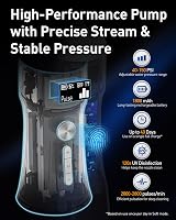 MySmile LP221 UVC Sterilizable Cordless Water Flosser Pearl White view 3