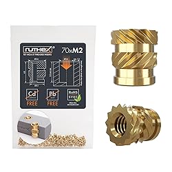 ruthex M2 Threaded Inserts - 70 Pieces RX-M2x4