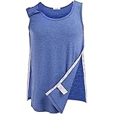 Deyeek Unisex Shoulder Snap-Access Tank Tops Post Surgery Shirts Tear Away Chemo Shirt Clothes After Rotator Cuff Surgery