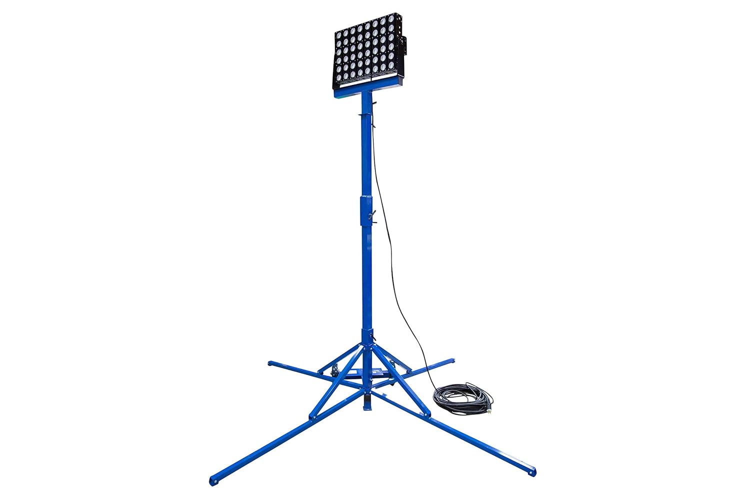 Industrial Light Towers 500 Watt Work Area LED Light Tower Temporary Construction Lighting