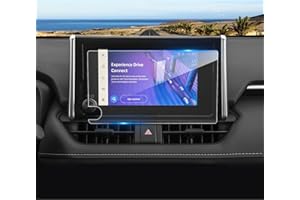 Coleya 2023 2024 2025 RAV4/RAV4 Hybrid Screen Protector for Toyota RAV4 (LE/XLE/Adventure/XLE Premium/SE/Woodland Edition) 8-inch Touch Screen, 9H Tempered Glass 2025 2024 RAV4 Hybrid Accessories 8"
