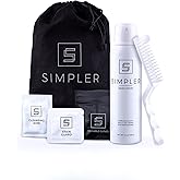 Simpler Hair Color for Men Kit for Full Gray Coverage - Blond Hair & Beard Dye for Men - Effortless Light Blond Hair Dye - Hypoallergenic Formula with No PPD