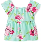 The Children's Place Baby-Girls and Toddler Short Sleeve Flutter Shirt