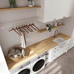 ARIEL 60 x 25 x 1.5 Hevea Unfinished Butcher Block
