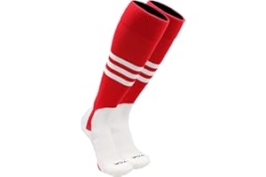 TCK Baseball Stirrup Socks with Stripes