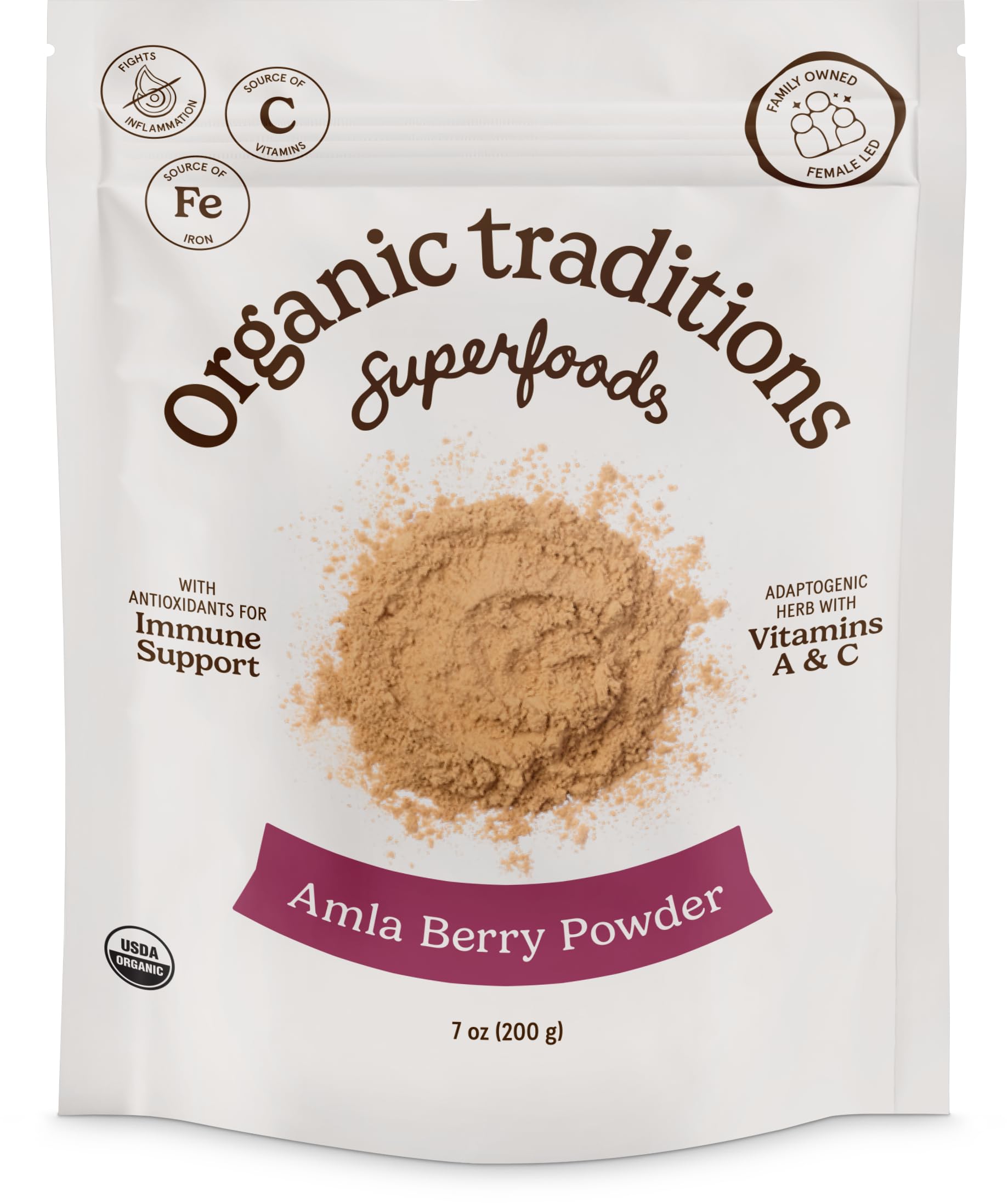Organic Tradition Amla Berry Powder 200g
