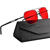 ANYLUV Blue Green Light Blocking Glasses for Men Women Blue Light Glasses Sleep Enhancement Glasses for Eyes Protection