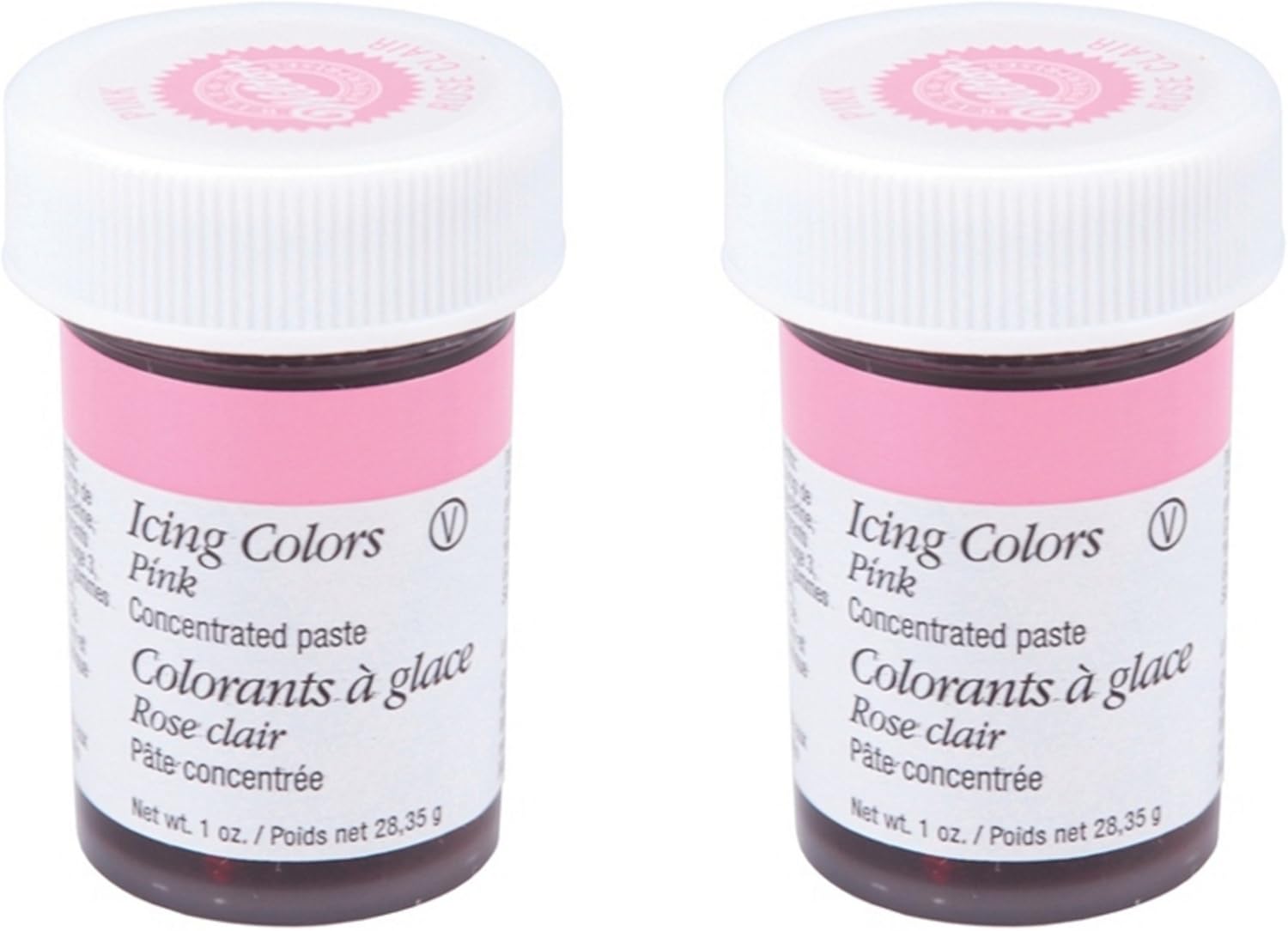 Wilton Icing Color 1 oz, set of 2 (Pink)
