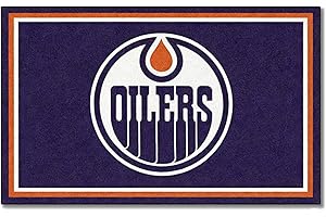 Oilers Indoor Doormat, Rubber Backing Door Mat, Absorbent Resist Dirt Entrance Floor Mats, Hockey Teams Door Mats for Party D