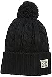 Levi's Men's Pompom Cable Beanie Hat, Black, One Size