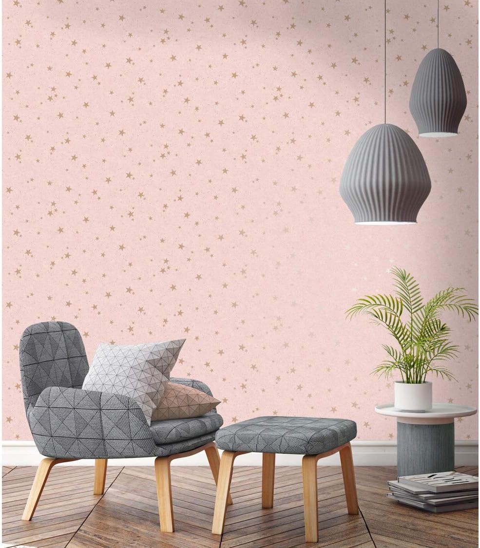 Fine Décor M1492 Starlight Stars Pink, 21 x 396 cm - Image 3