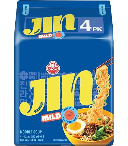 Amazon.com: OTOKI Jin Ramen Veggie Korean Vegan Instant Ramen