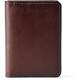 Amazon Essentials Men's Leather Casual Card Case Bifold Wallet