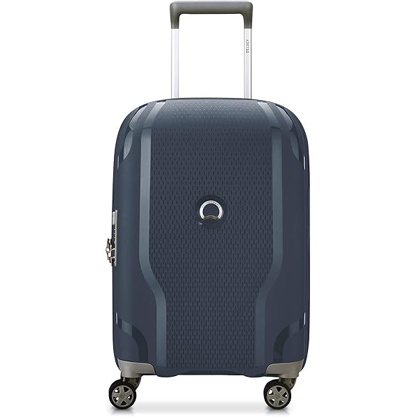 Amazon.com | DELSEY PARIS Cactus Hardside Luggage with Spinner Wheels,  White/Blue, Carry-On 19 Inch | Suitcases