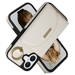Keallce Case for iPhone 16 Wallet Case, Flip