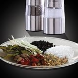 Russell Hobbs Stainless Steel Salt & Pepper Mill Set with Ceramic Grinder view 6