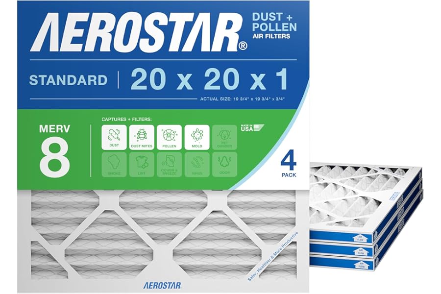 Best Aerostar 20X20X1 Merv 8 Air Filter - Top Picks for 2026