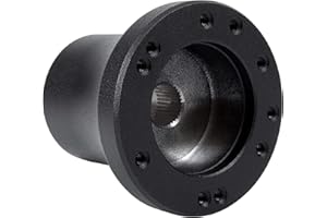 MOTAFAR Golf Cart Steering Wheel Adapter for DS Club Car Black