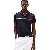 Tommy Hilfiger Mens Short Sleeve Casual Polo Shirts in Regular Fit with Chest Logo Designs