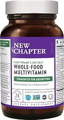 New Chapter Every Woman's One Daily, Women's Multivitamin Fermented with Probiotics + Iron + B Vitamins + Vitamin D3 + Organi