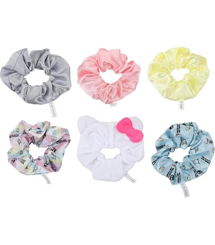 SANRIO HELLO KITTY SET OF FOUR FIGURAL PLUSH CHARACTER SCRUNCHIES SANRIO HELLO KITTY SET OF FOUR FIGURAL PLUSH CHARACTER  main image 4
