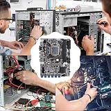 Lodokdre B75 12 Card Mining Motherboard CPU Fan 8GB DDR3 RAM 128GB SSD 12 USB3.0 view 5