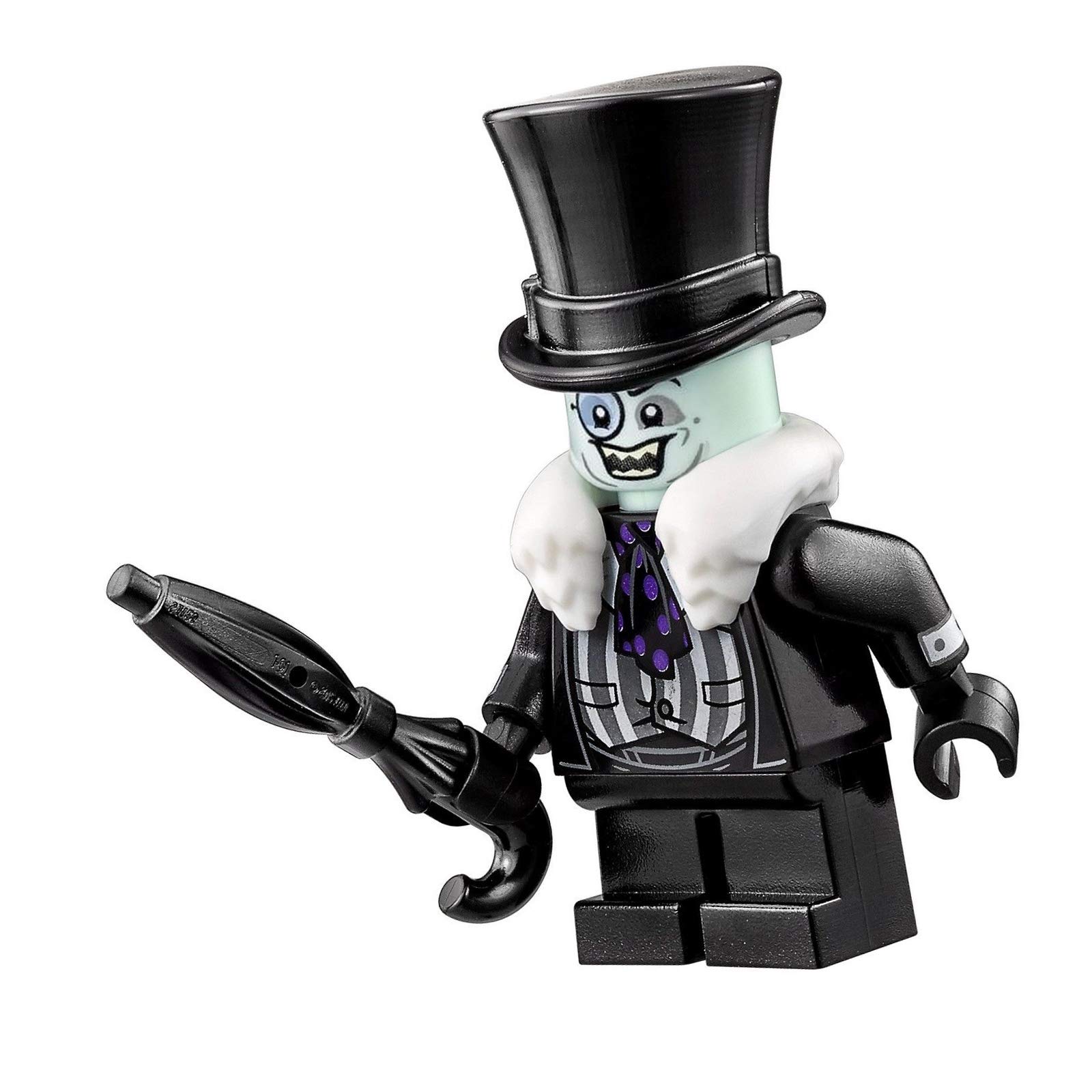 The Penguin - White Fur Collar umbrella LEGO Minifigure Batman movie
