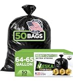 Toter 64-Gallon Trash Can Bags | 64-Gallon Trash Can Liners