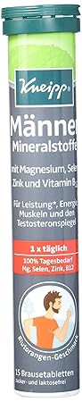 Kneipp Männer Mineralstoffe, 2er Pack (2 x 15 Tabletten)