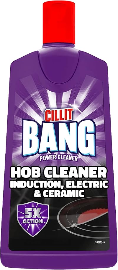 Cillit Bang Hob Cleaner 200ml for Burnt-on Stains Ovens Stovetops