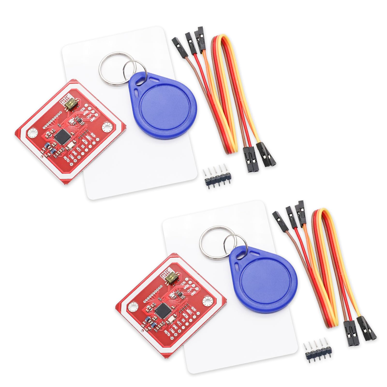 PN532 NFC NXP Module XTVTX 2pcs PN532 NFC RFID V3 Module V3 Kit Near Field Communication Reader I2C SPI HSU