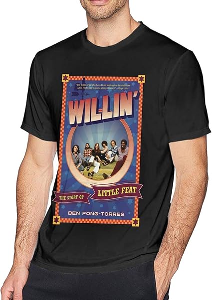 Amazon.com: Youth Men Little Feat T Shirts for Men Graphic Crew Neck Short-Sleeve Tee Tops 
