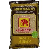 Asian Best Brand Jasmine Brown Rice, 80 Ounce