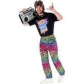 Morph 80s Outfit For Men, 80s Costumes For Men, Mens 80 S Outfit For Party, Mens Halloween Costume