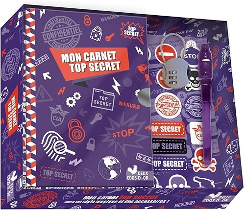 Download Mon carnet top secret - coffret avec stylo magique PDF
