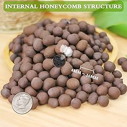 Halatool 16LB Organic Clay Pebbles 4mm-16mm Leca