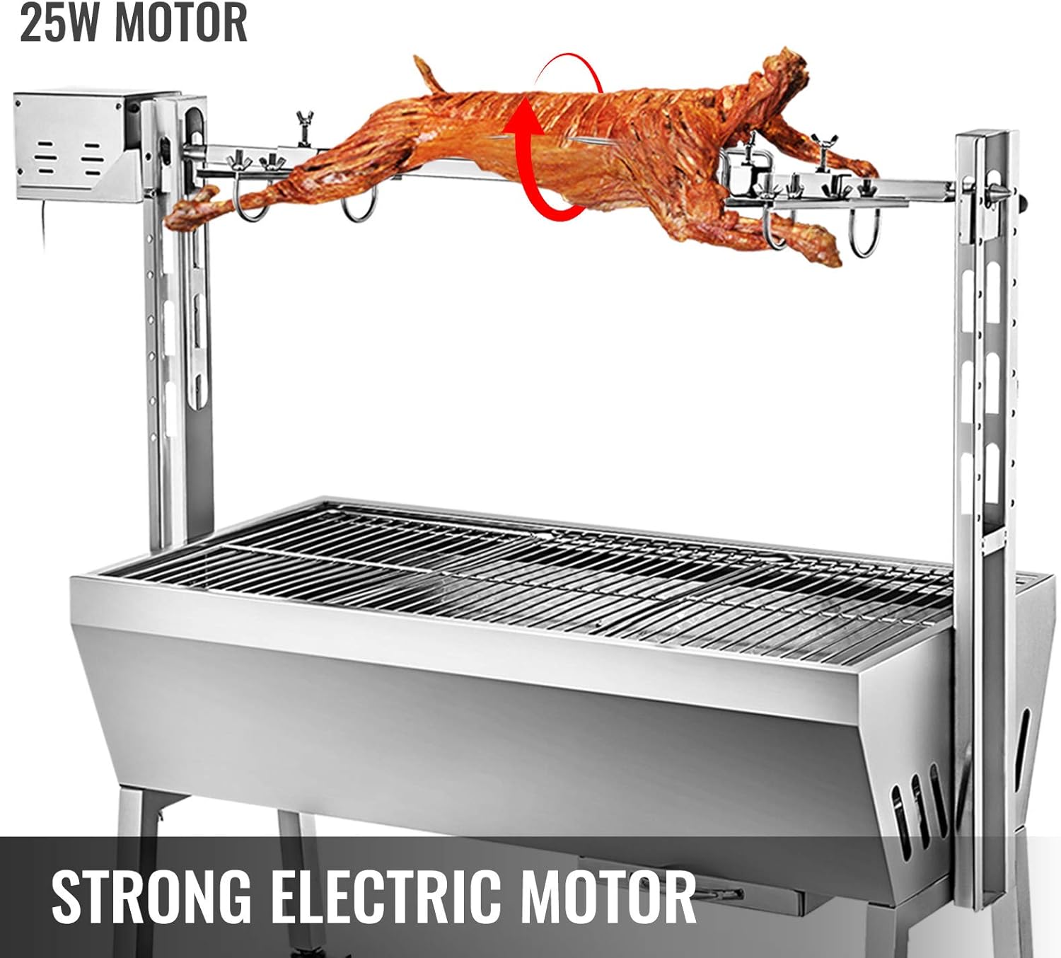 small charcoal spit roaster