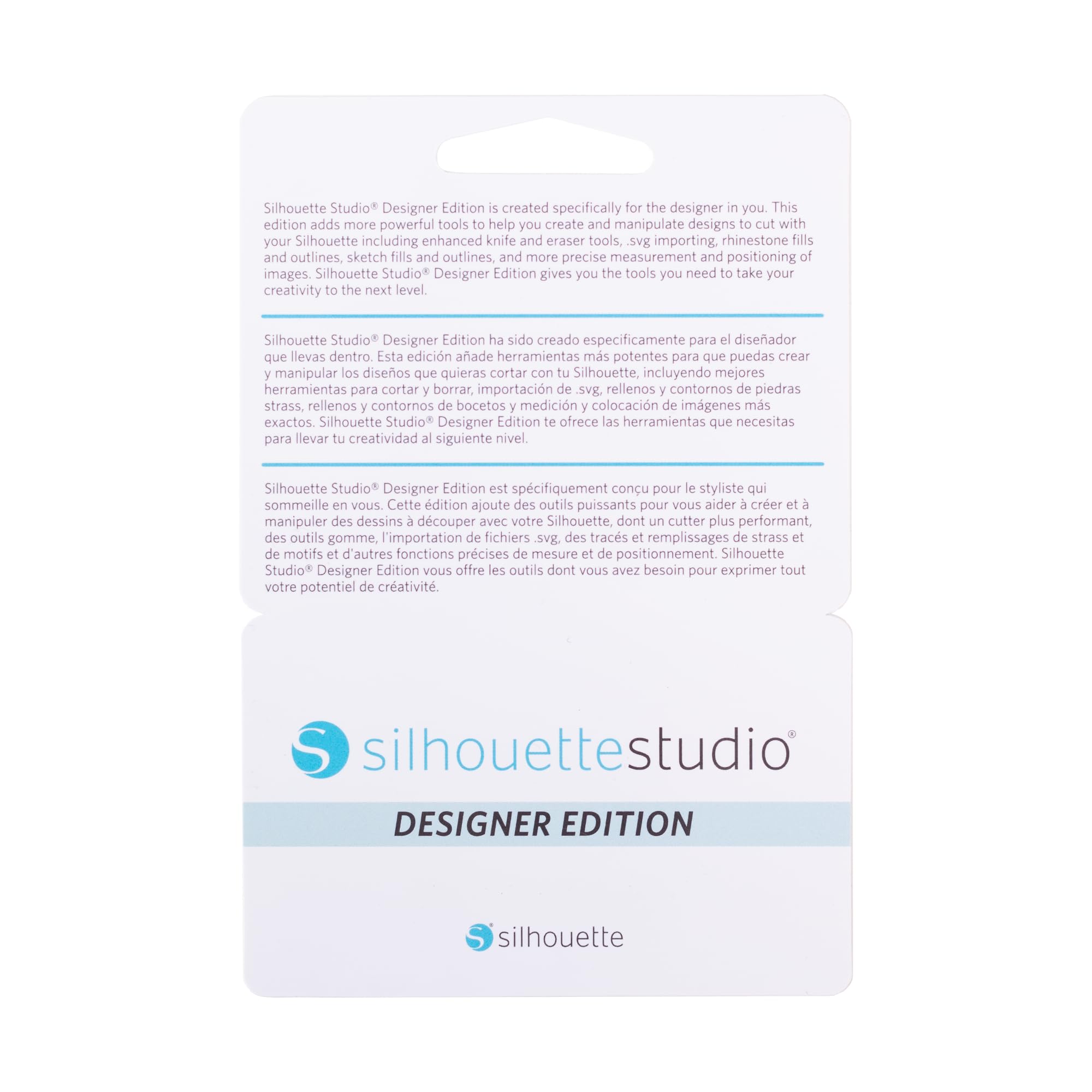 Silhouette Studio Designer Edition Upgrade Card