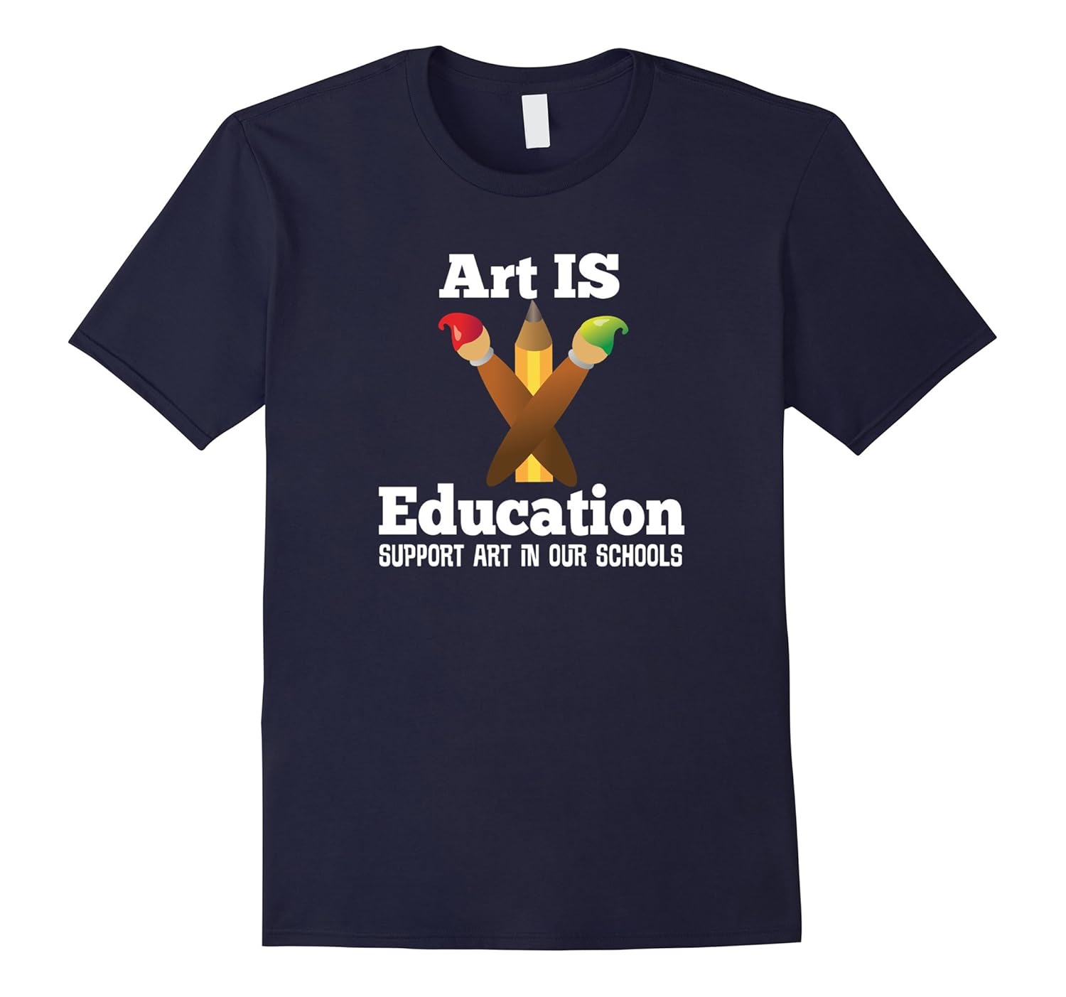 School Art Education Support T-shirt Teacher Parent Tee-ANZ